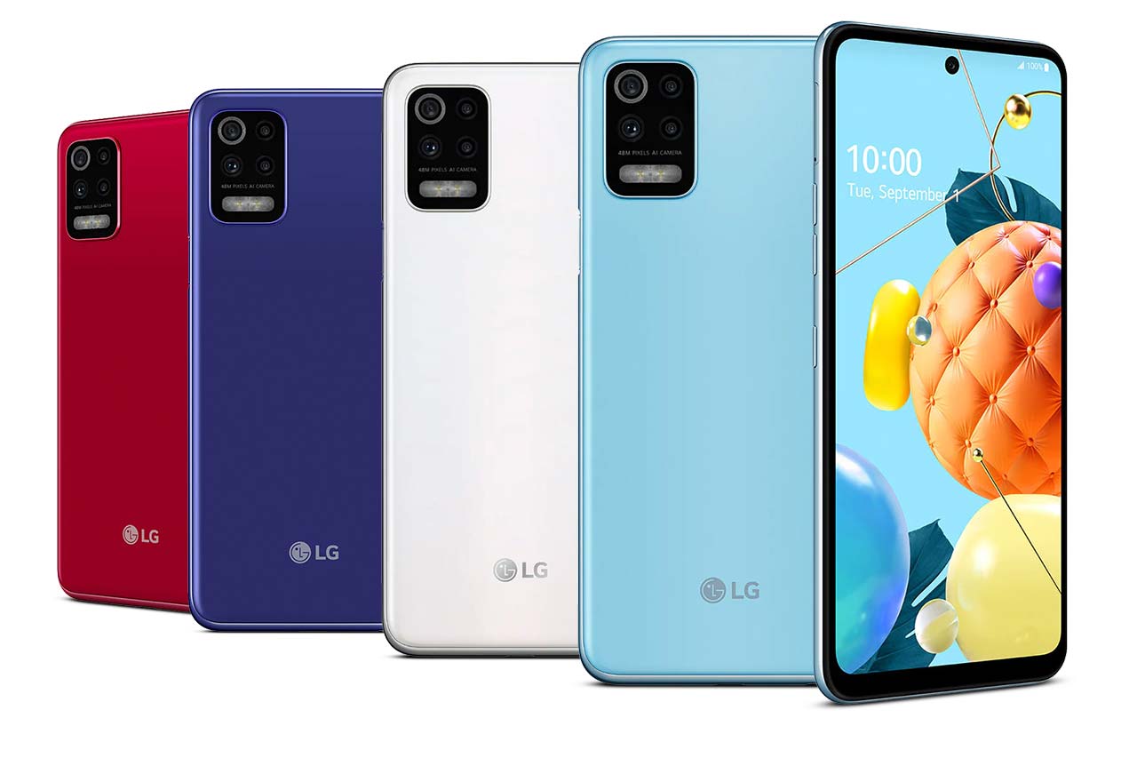 LG K62 Colors