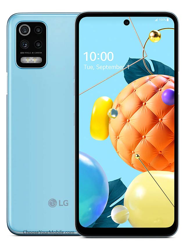LG K62 Sky Blue