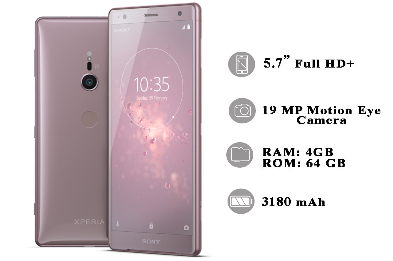 Sony Xperia XZ2 Specificattons and images