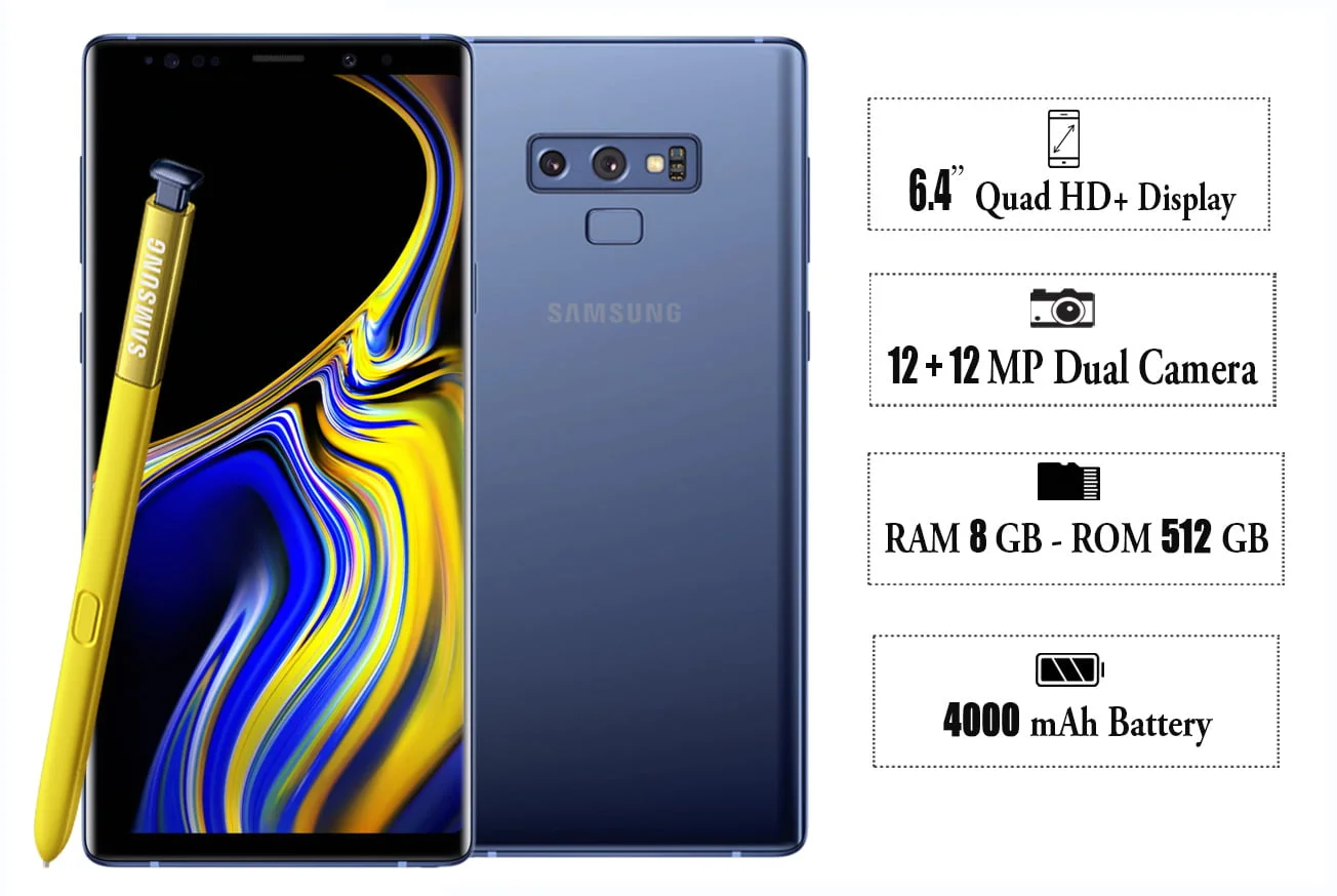 Samsung galaxy note 9 , note 9 oman