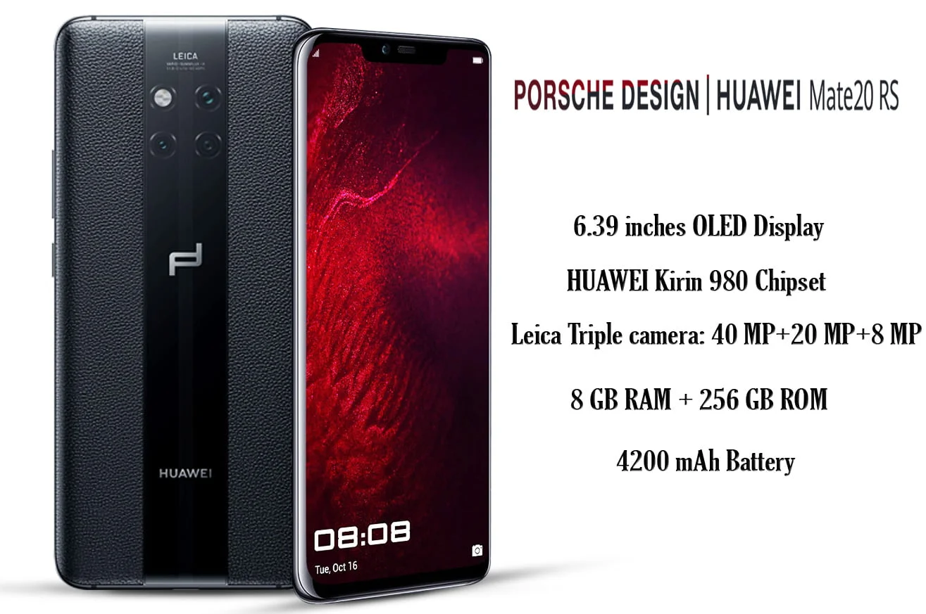Huawei Mate 20 RS Porsche Design_specifications
