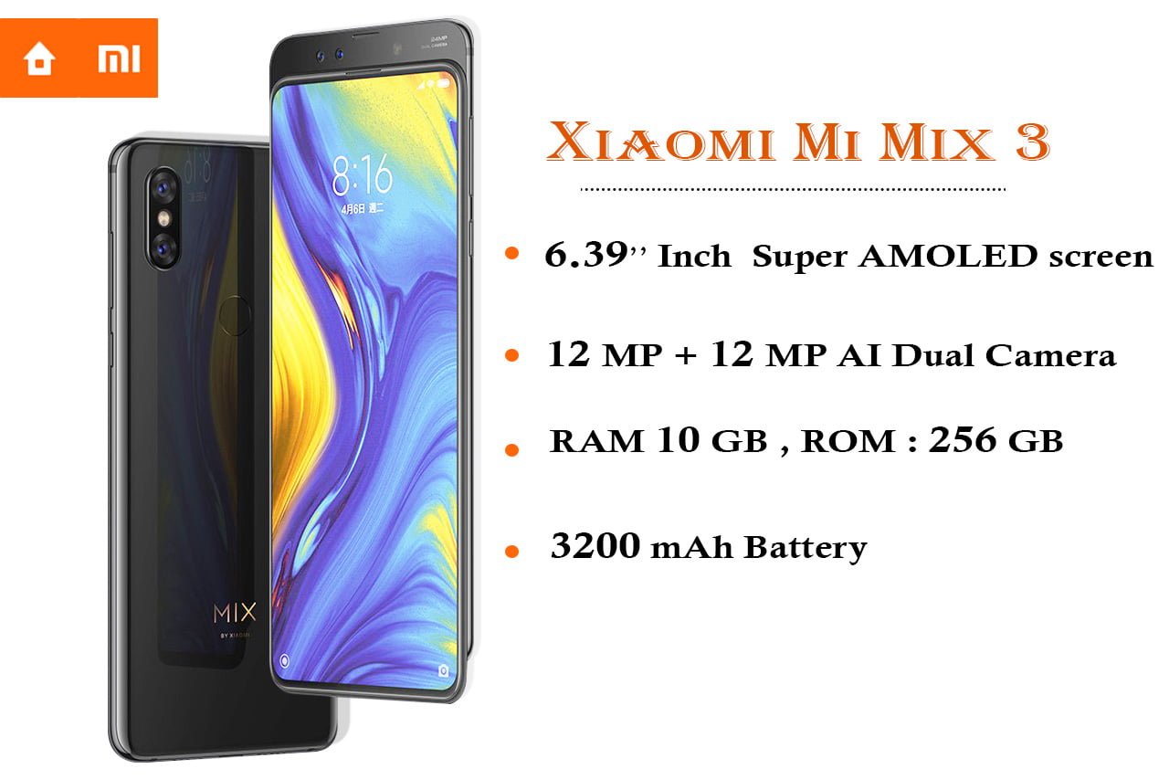 Xiaomi Mi Mix 3 specifications