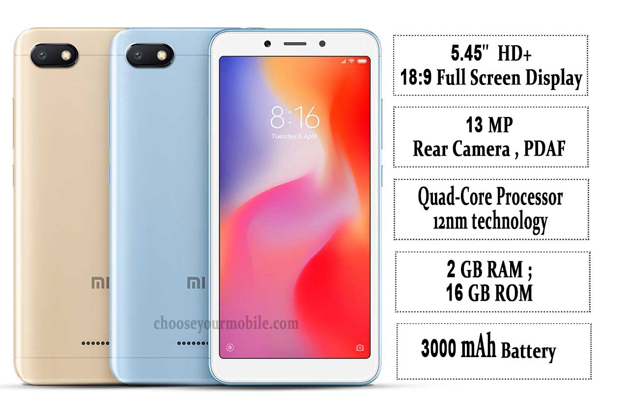 Xiaomi Mi Redmi 6A (M1804C3CG)