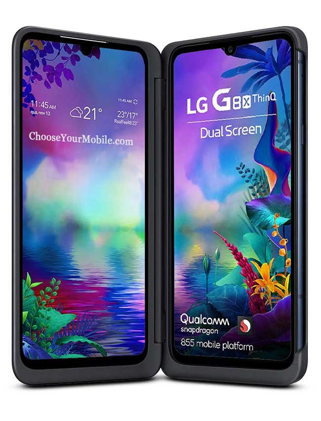 Mobile Guru Replacement LCD Display + Touch Screen For LG G8X ThinQ – Black