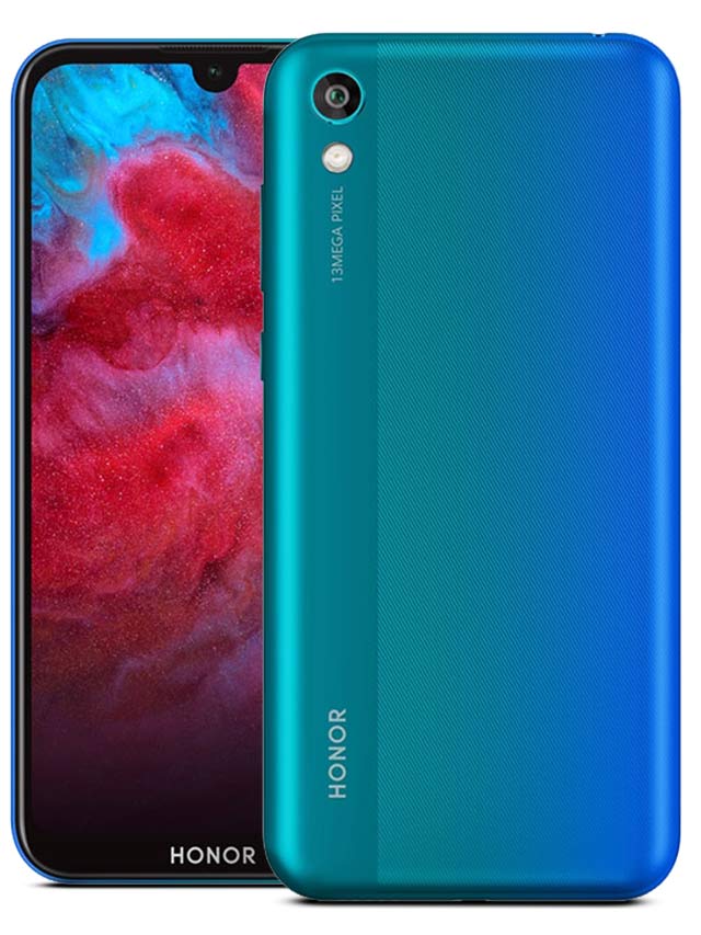 Honor 8S Aurora Blue Green