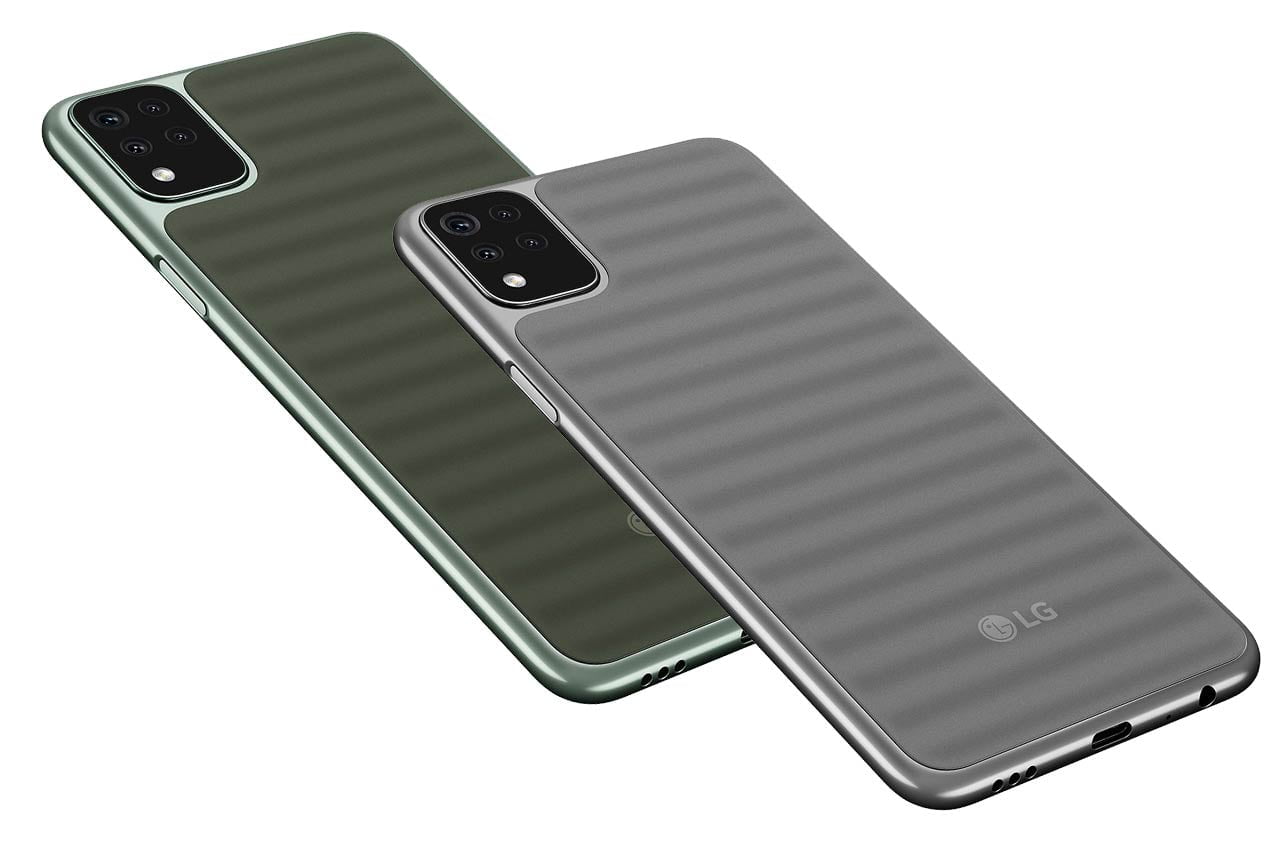 LG K42 Green and Gray Color