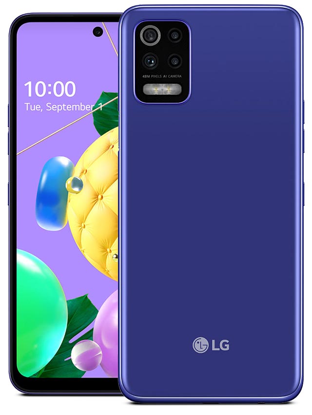 LG K52 Blue Color