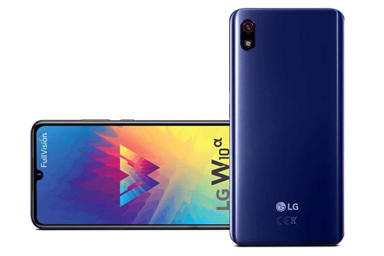 LG W10 Alpha Blue