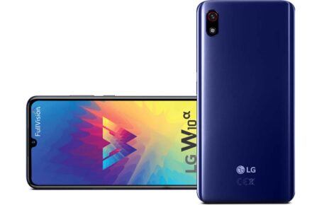 LG W10 Alpha Blue