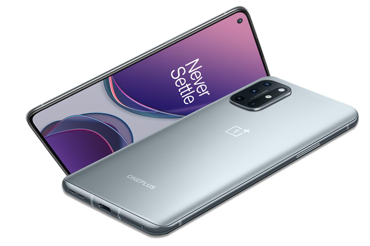OnePlus 8T Silver Gray Color