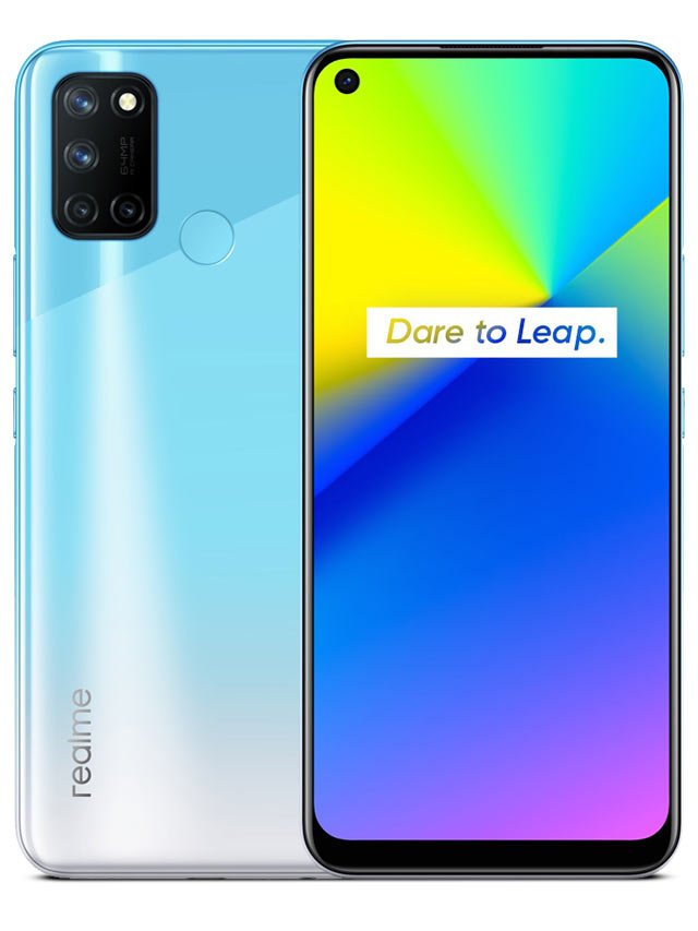 Realme 7i Polar Blue Color