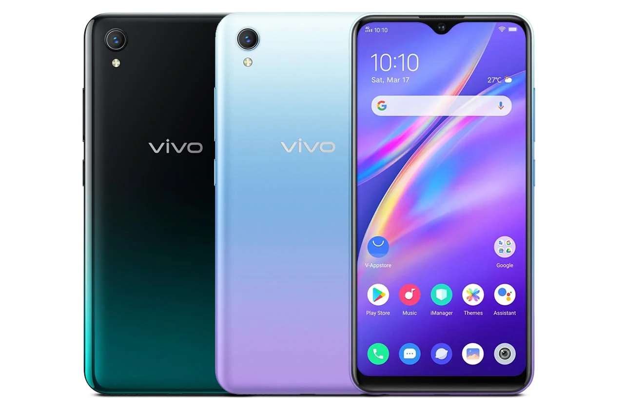 Vivo Y1s Vivo Y1s Olive Black Green Blue Colors