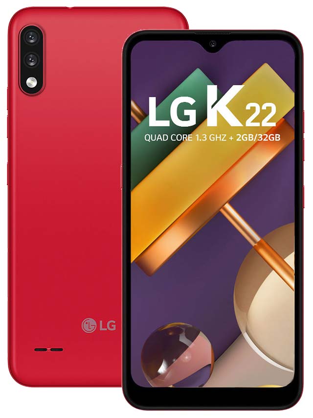 LG K22 Red Color