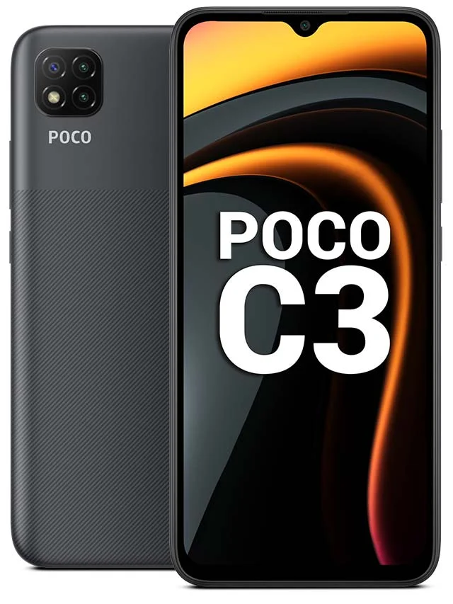 Mi Poco C3 Matte Black