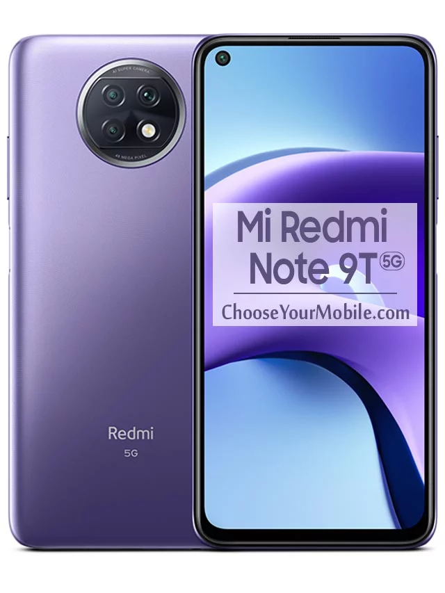 Mi Redmi Note 9T 5G - Price & Specs - Choose Your Mobile