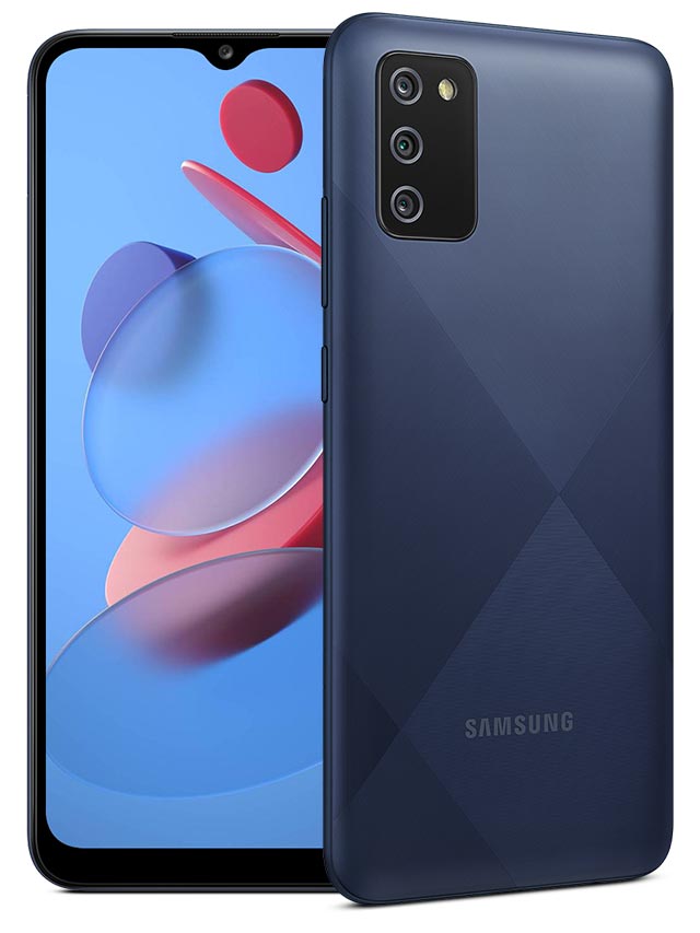 Samsung Galaxy M02s Blue