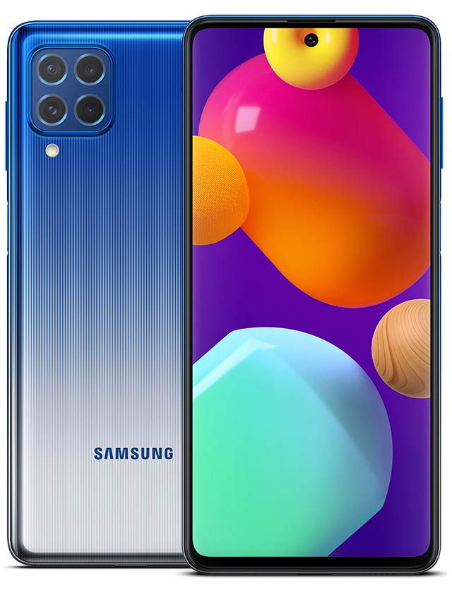Samsung Galaxy M62 Blue Color