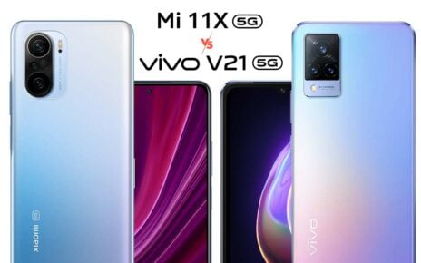 Mi 11X 5G vs Vivo V21 5G