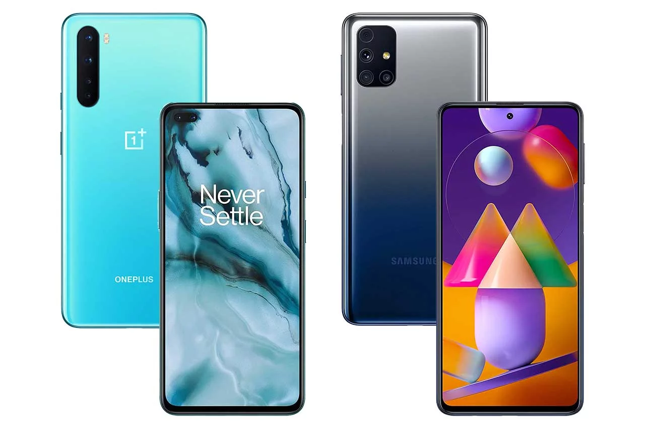 OnePlus Nord vs Samsung M31s OnePlus Nord vs Samsung M31s