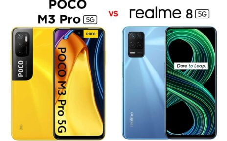 Poco M3 Pro 5G vs Realme 8 5G