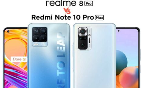 Realme 8 Pro vs Redmi Note 10 Pro Max