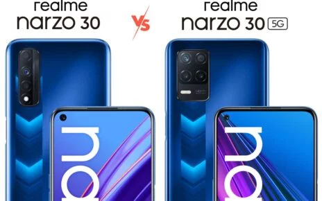 Realme Narzo 30 vs 30 5G