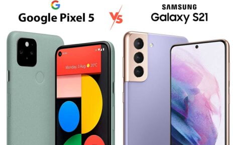 Google Pixel 5 vs Samsung S21