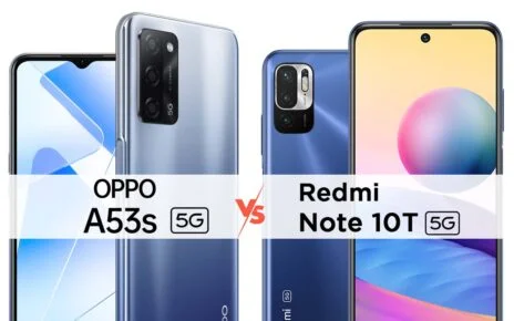 Oppo A53s 5G vs Redmi Note 10T 5G