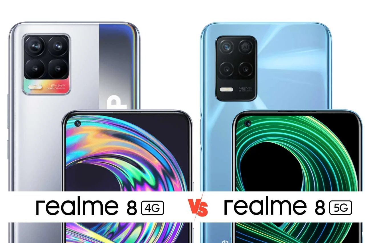 Realme 8 4G vs Realme 8 5G