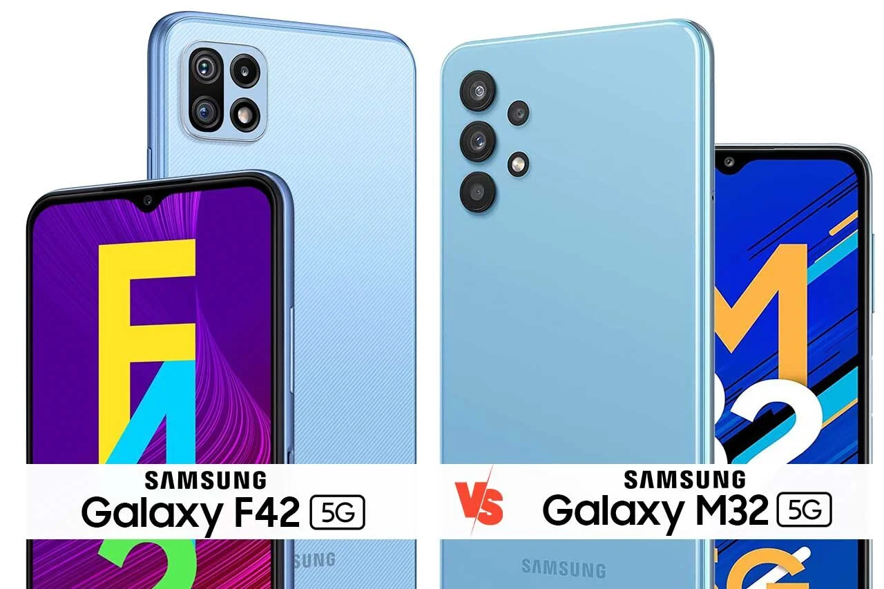 Samsung F42 vs M32 Samsung F42 vs M32