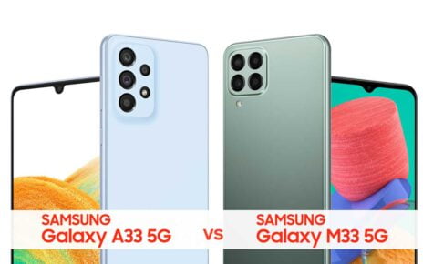 Samsung Galaxy A33 5G vs M33 5G