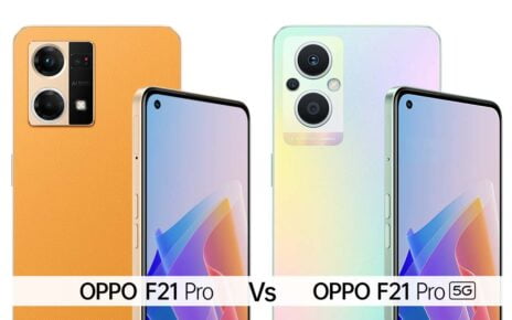 Oppo F21 Pro vs Oppo F21 Pro 5G