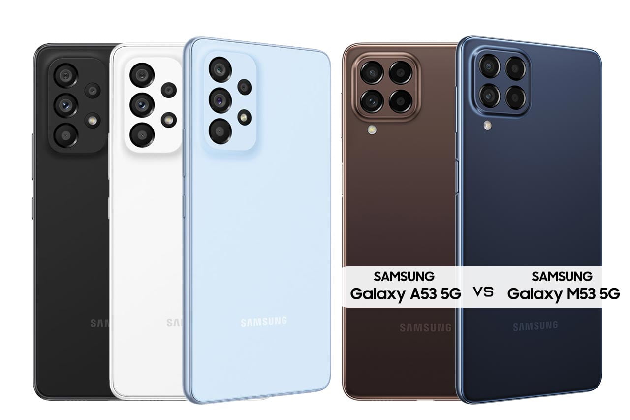 Samsung Galaxy A53 vs M53