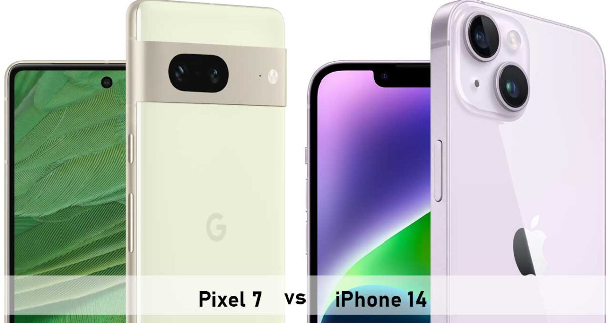 Pixel 7 vs iPhone 14