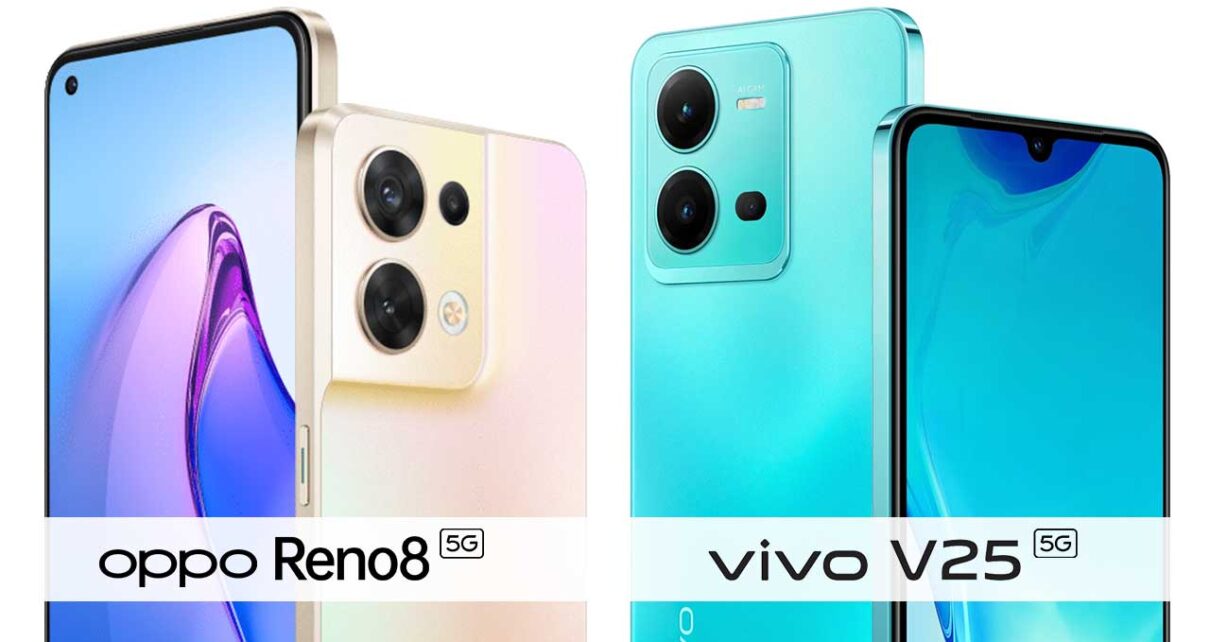 Oppo Reno8 vs Vivo V25