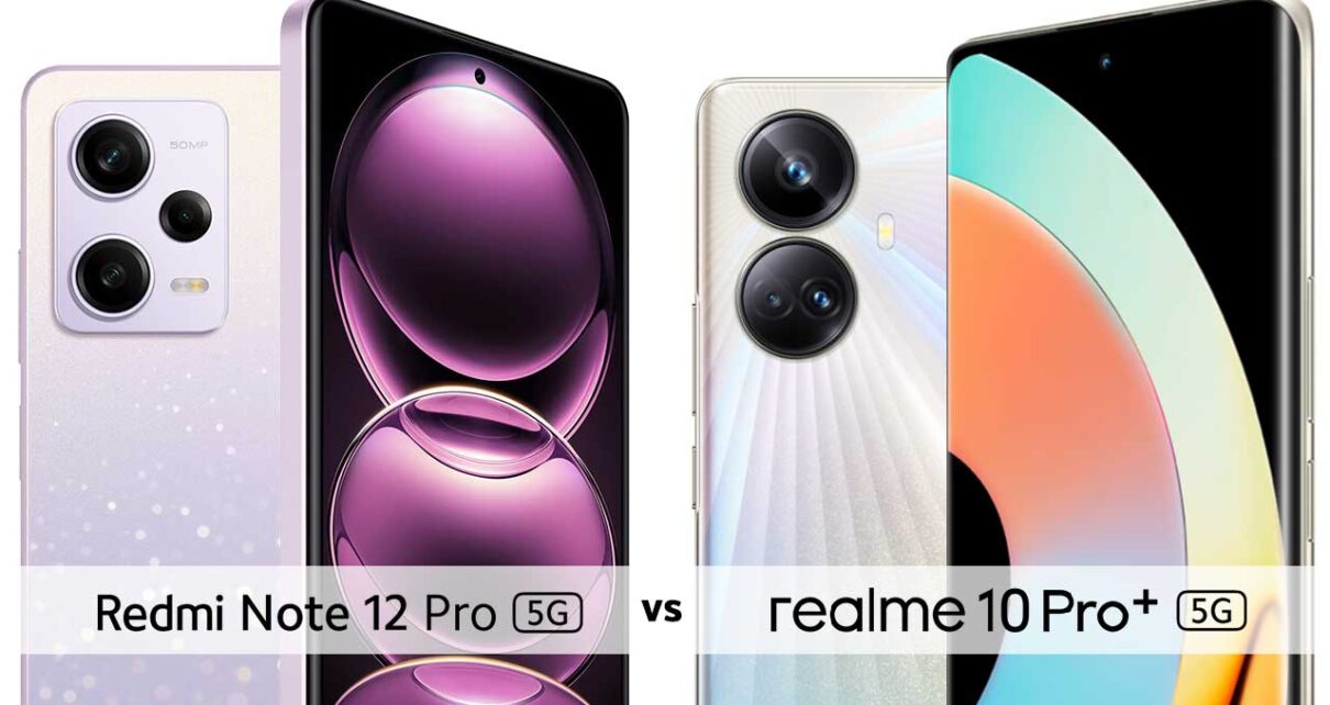 Redmi Note 12 Pro vs Realme 10 Pro Plus