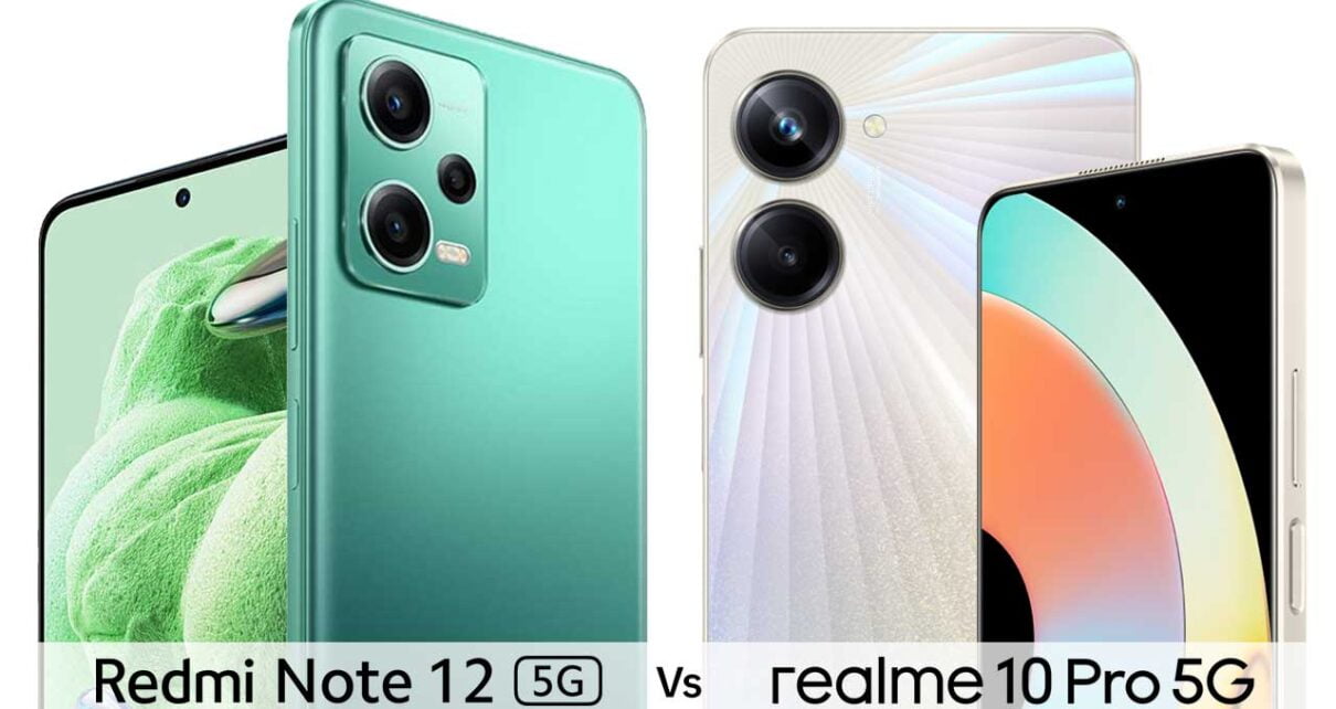 Redmi Note 12 vs Realme 10 Pro