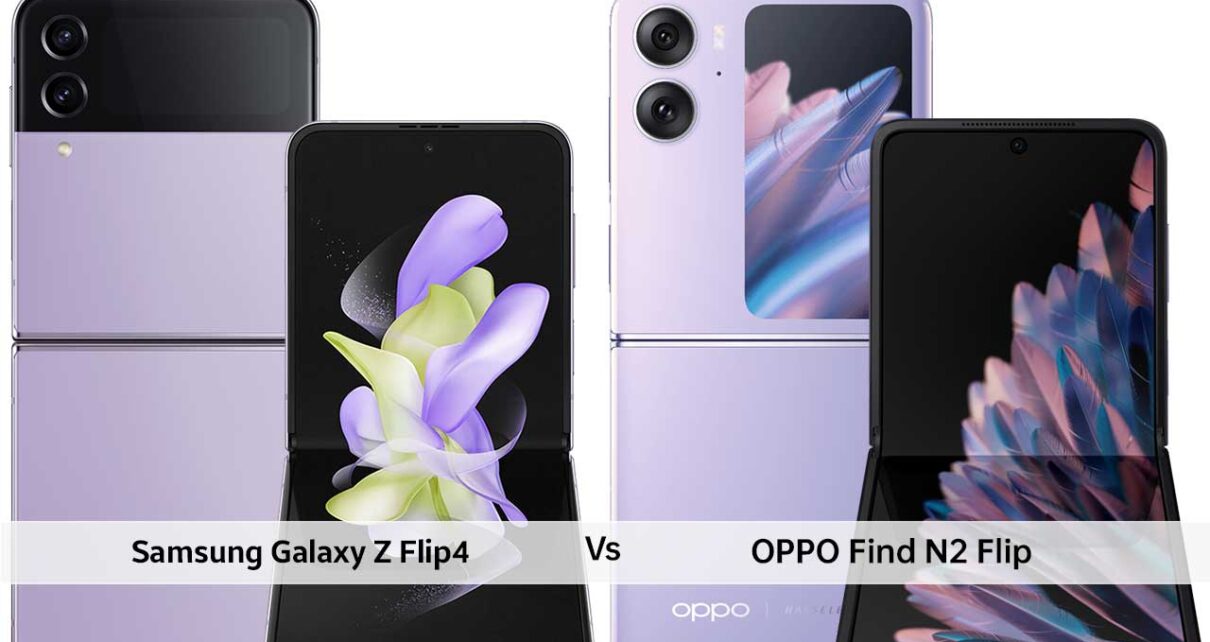 Samsung Galaxy Z Flip4 vs Oppo Find N2 Flip