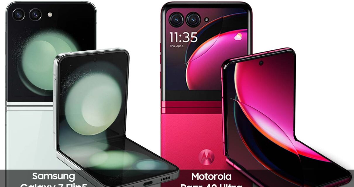 Samsung Galaxy Z Flip5 vs Motorola Razr 40 Ultra