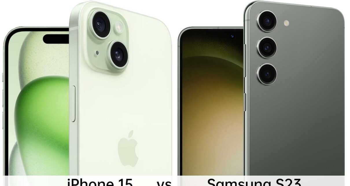 iPhone 15 vs Samsung S23
