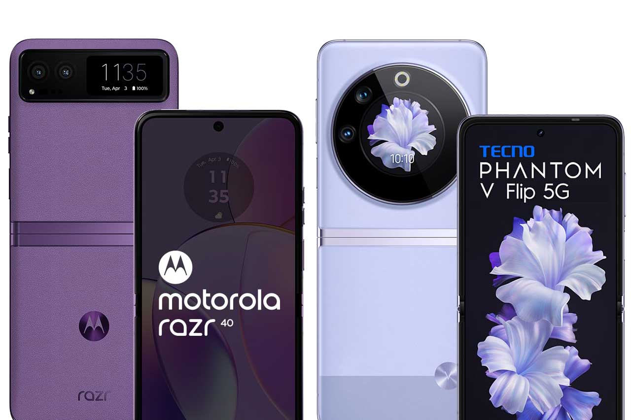 Motorola Razr 40 vs Tecno Phantom V Flip