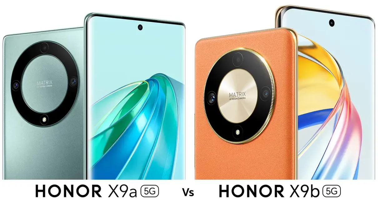 Honor X9a vs Honor X9b