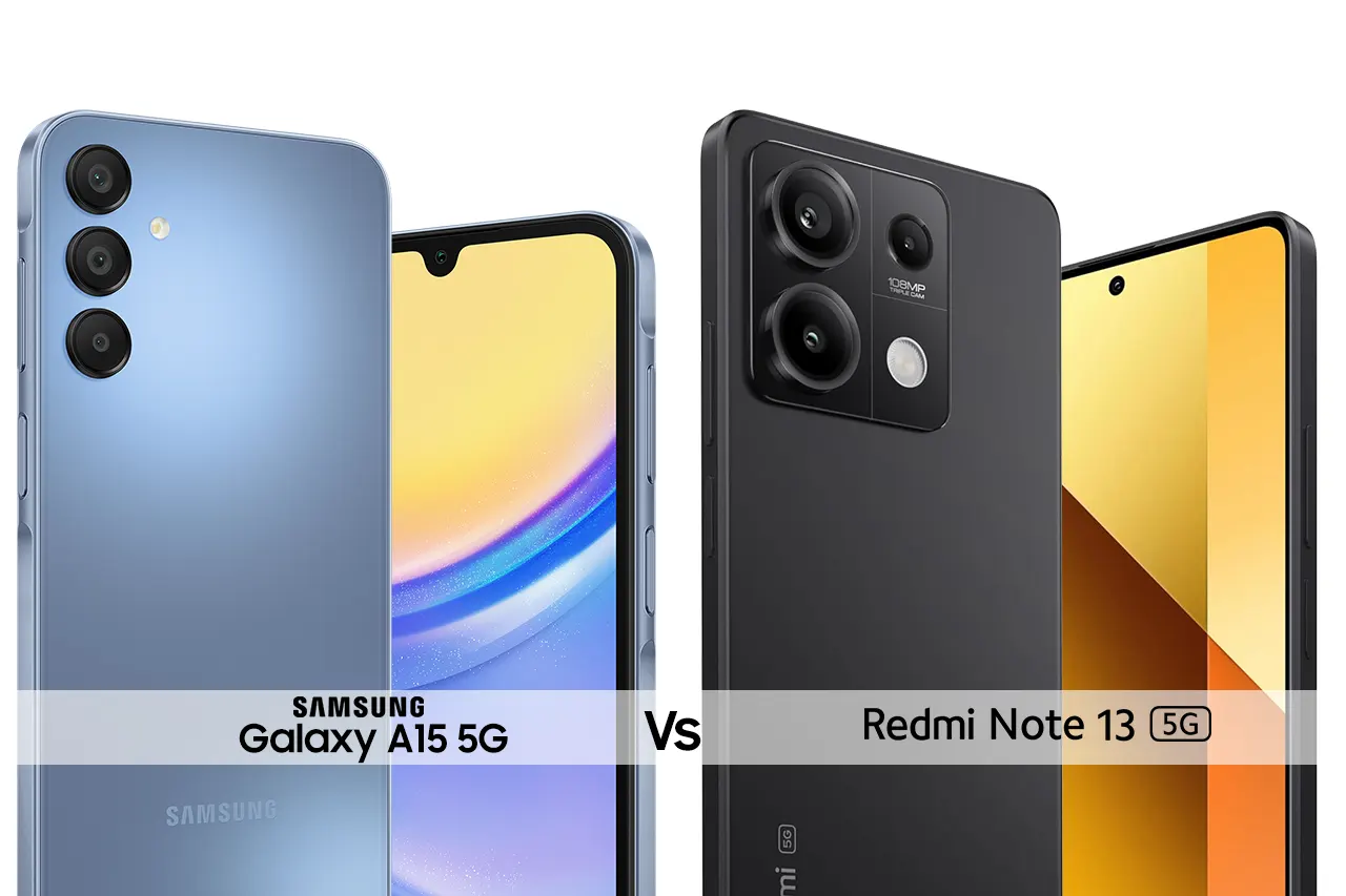 Samsung A15 5G vs Redmi Note 13 5G Comparison