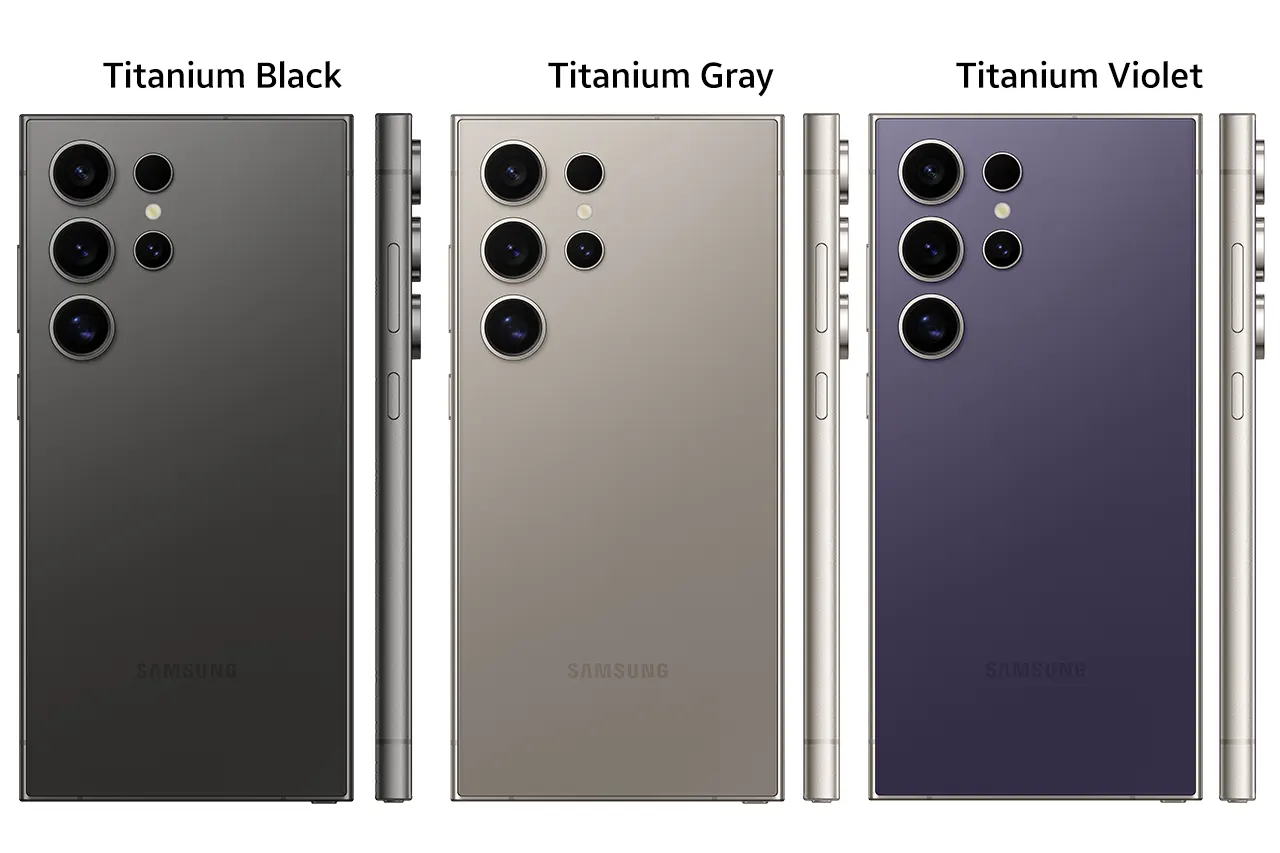 Samsung Galaxy S24 Ultra Samsung Galaxy S24 Ultra Colors