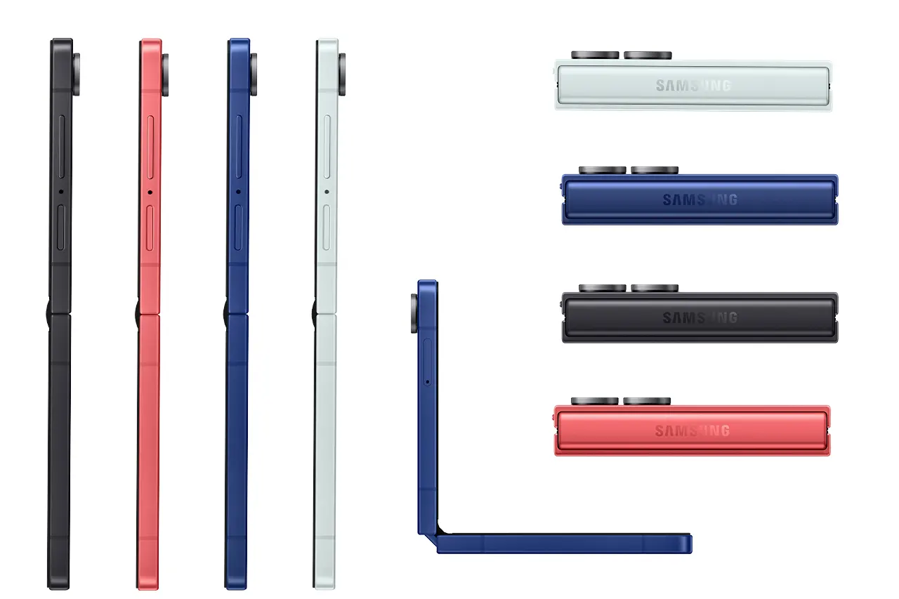 Samsung Galaxy Z Flip7 Samsung Galaxy Z Flip7 SM-F766B Side Frames