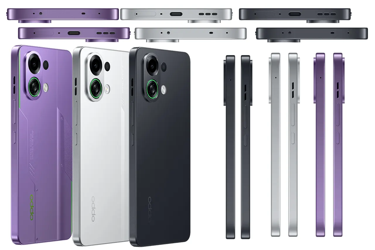 Oppo K13 Turbo 5G Oppo K13 Turbo Colors CPH2761