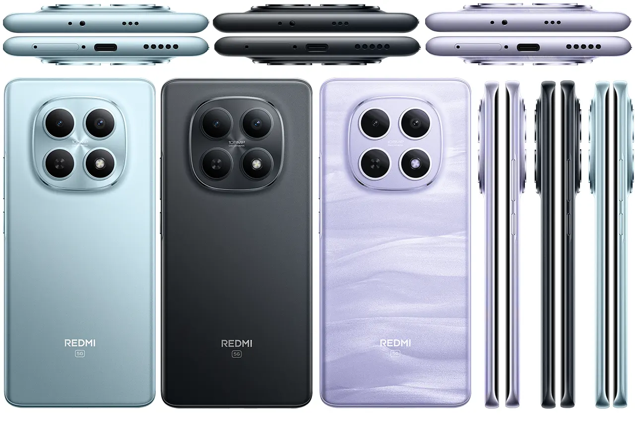 Redmi Note 15 5G Colors 25098RA98I 25098RA98G