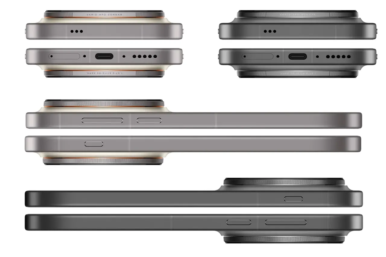 Vivo X300 Pro Vivo X300 Pro V2514 Side Frames