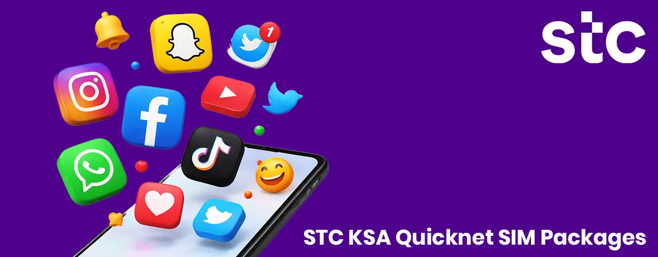 STC KSA Quicknet SIM Packages
