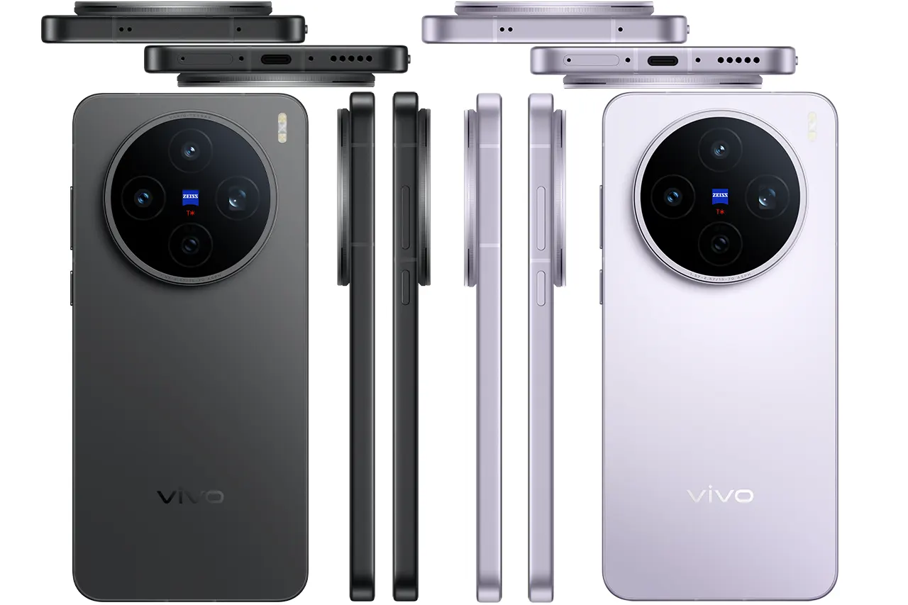 Vivo X200T 5G Black Lilac Colors